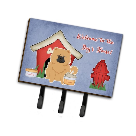Carolines Treasures Dog House Collection Chow Chow Cream Leash or Key Holder BB2898TH68
